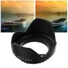 Бленда для объектива камеры 52 мм в форме лепестков для Nikon Canon Sony 52 мм объектива LS