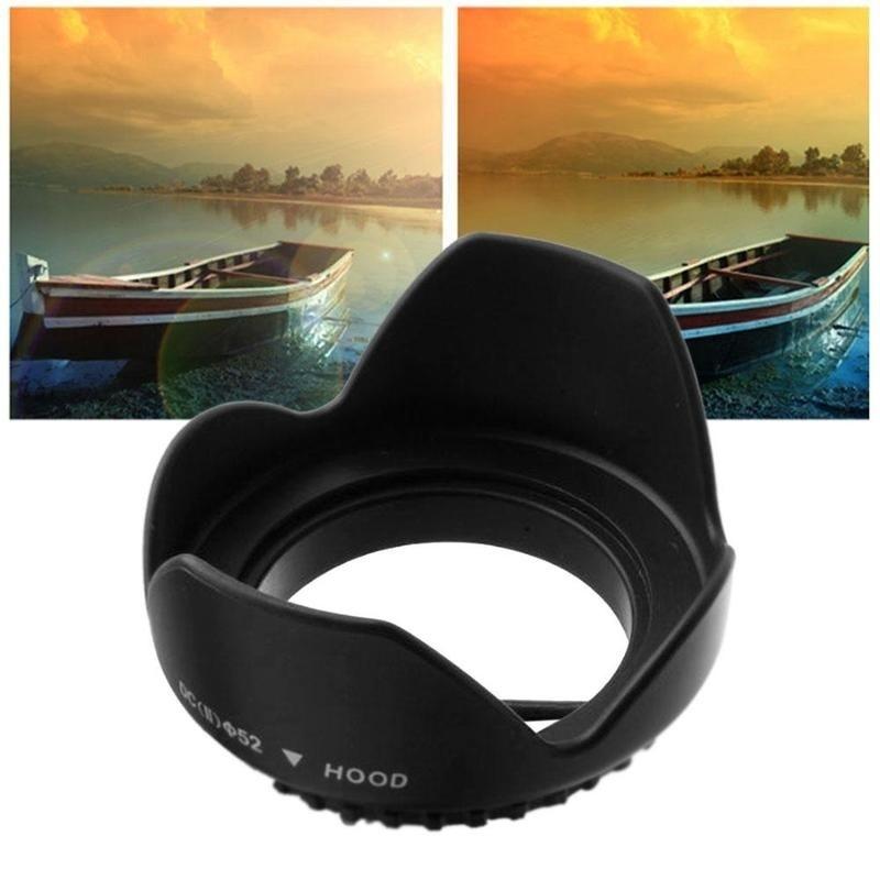 52 мм бленда объектива Flower Petal для объектива Nikon Canon Sony 52 мм