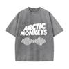Arctic Monkeys Inspired T Shirt - Album List Doodle Print Vintage T-shirt Men Women Hip Hop Punk Short Sleeve Tshirts Streetwear