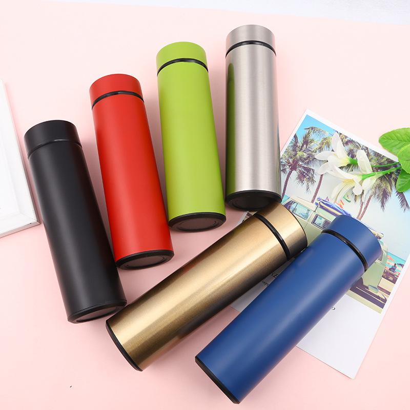 Классическая деловая прямая чашка Вакуумная чашка из нержавеющей стали 304 Автомобильный офисный подарок