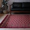 Sayan Sayan Bohara Pattern Rug Carpet Legend III 100x150 1 Tatami Red Wilton Weave