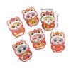 6pcs Laser Chinese New Year Red Pocket Traditional Good Lucky Red Packets  Lunar New Year Gifts