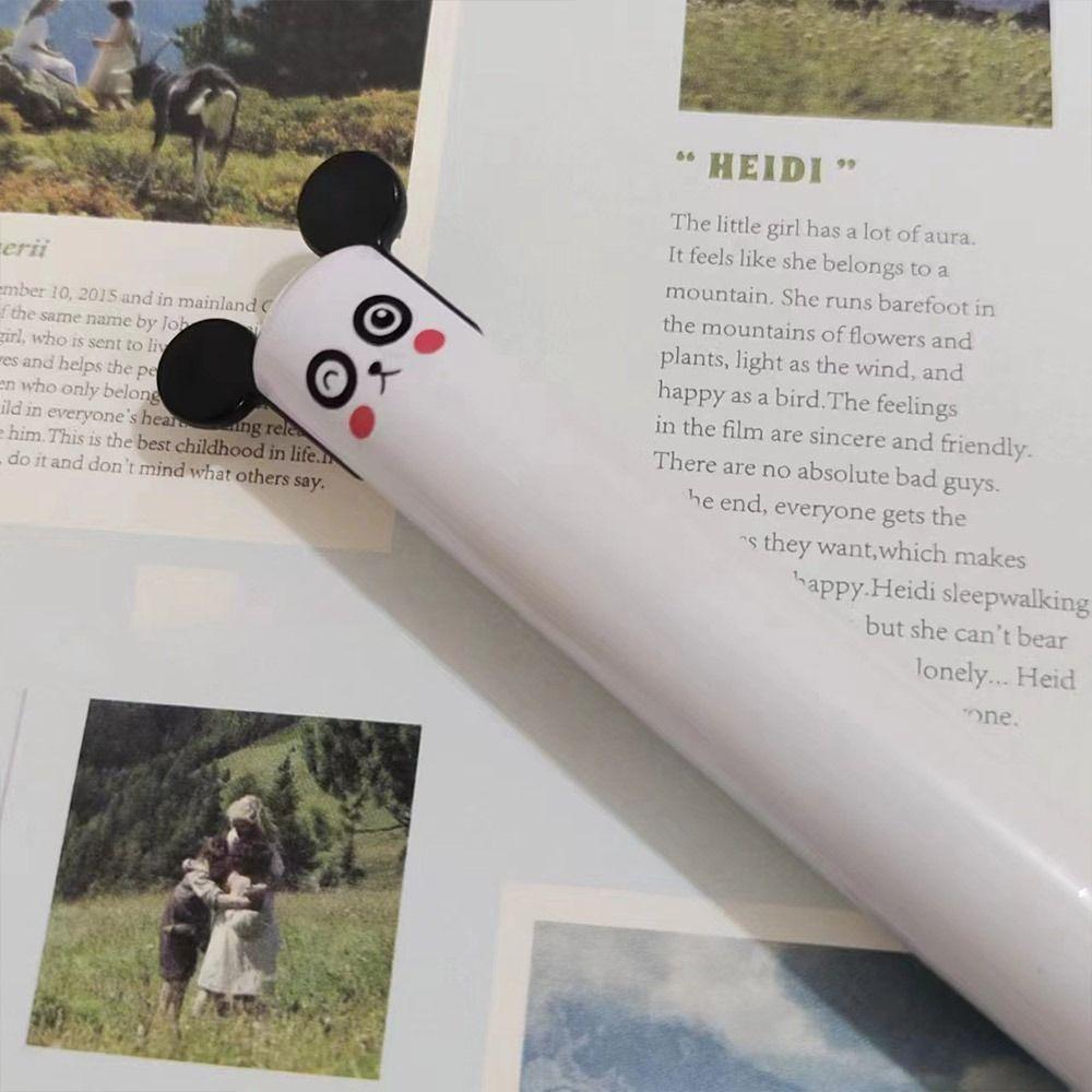 Black/Red Ink Animal Ear Pen 0.7mm Tip Gel Pen High Quality Signature Pen  Student