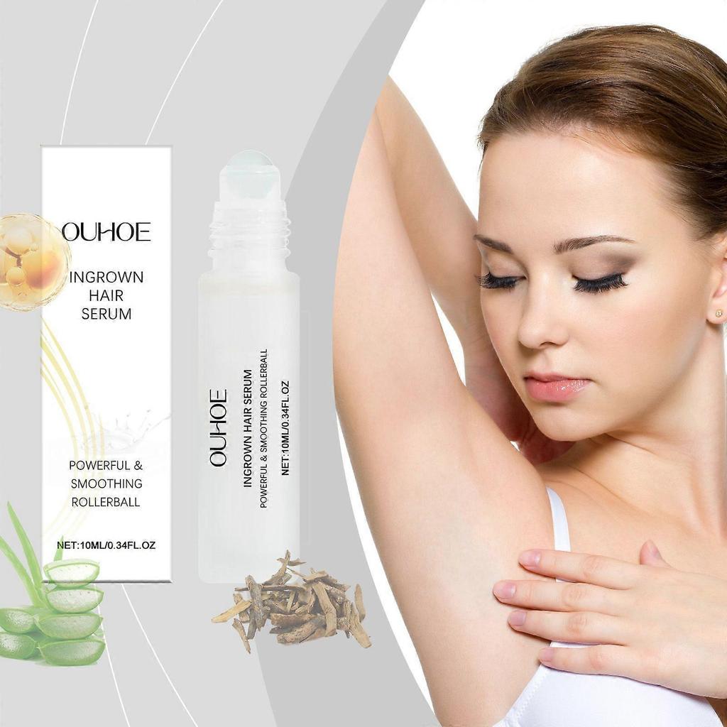 Limited time!!Ouhoe Hair Removal Soothing Essence Moisturizes, Soothes, Gently Repairs, Refreshes And Smoothens The Skin Care Roll-On Essence