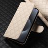 Высококачественный прессованный клетчатый чехол для телефона Xiaomi Redmi Note13 12 11 10 9 8 Series раскладной кошелек чехол из искусственной кожи