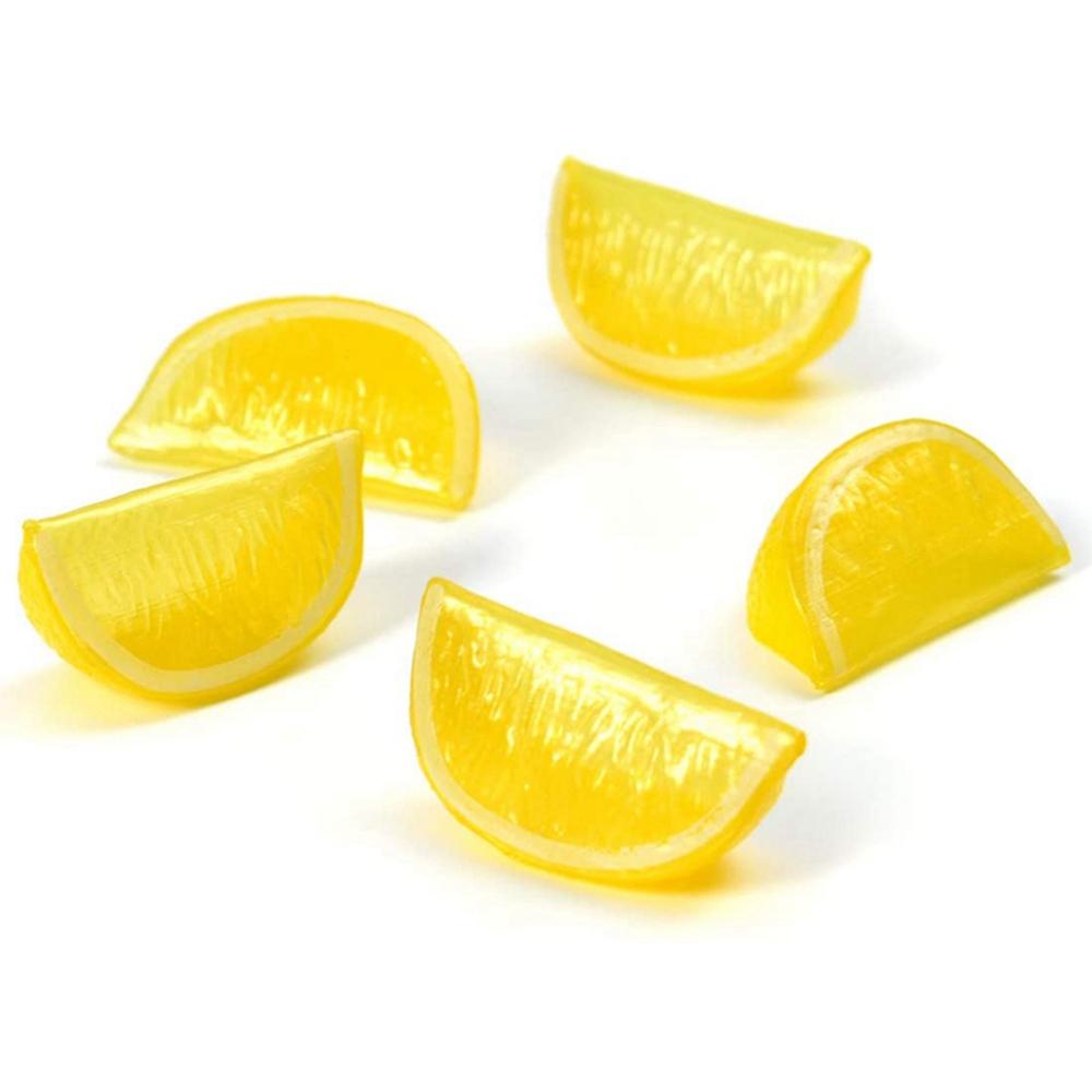 Decoration Photography Props Fake Limes Chips Artificial Lemon Slice Kitchen Decor Simulation Fruit