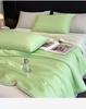 A-class soybean fiber summer cool blanket machine washable single person cool feeling silk thin blanket double ice silk summer blanket core