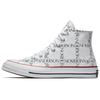Кеды Chuck 70 Grid Hi-Flame Стильные и Универсальные Высокие Эспадрильи Унисекс Белые