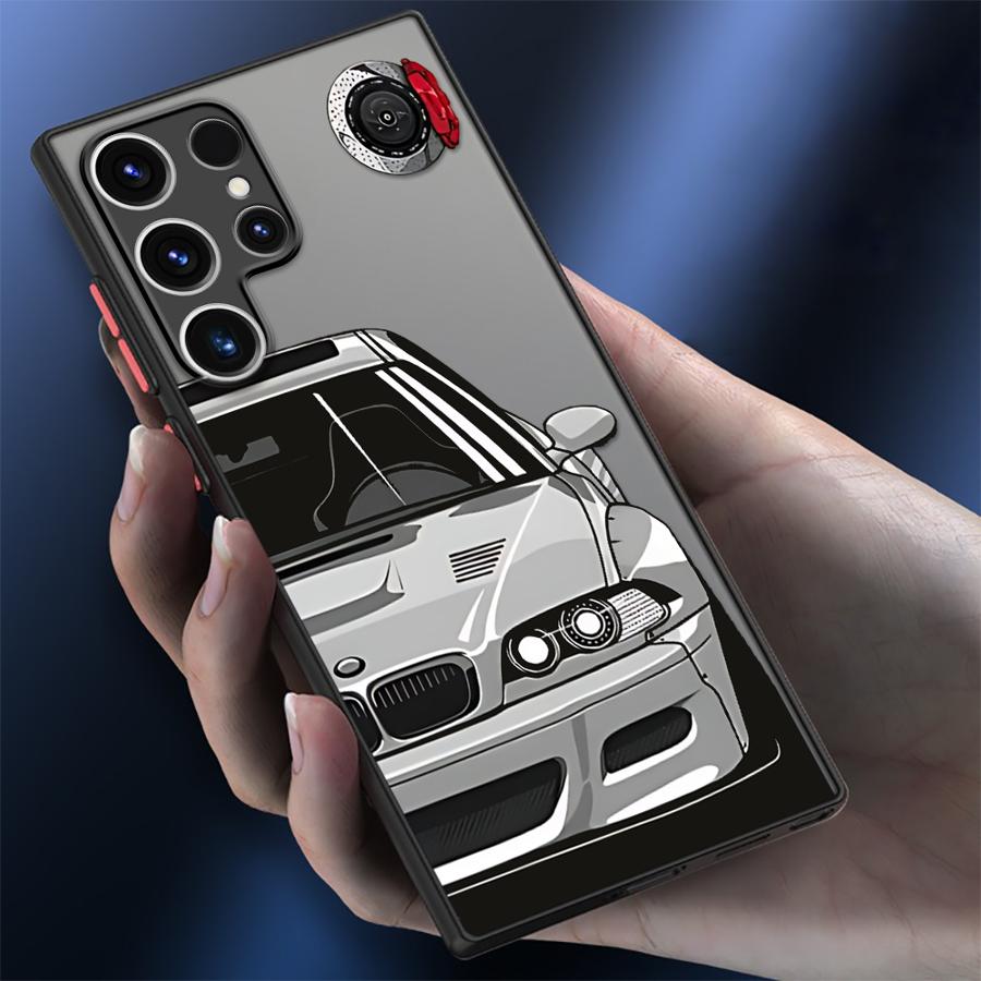 Чехол со спортивными машинами для Samsung Galaxy S9 Note 20 10 S23 Ultra S8 S24 S21 FE S25 S22 Plus S20 Мягкий чехол