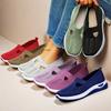 Women's Sneakers Breathable Slip On Walking Shoes Mesh Low Top Womens Vulcanized Shoes Soft Sole Lightweight Women Shoes