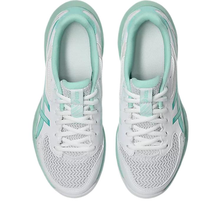 Asics Кроссовки для волейбола Gel-Rocket 12 Сетчатые Скругленный носок На шнуровке Амортизация Низкие Женские кроссовки 1072A119-104