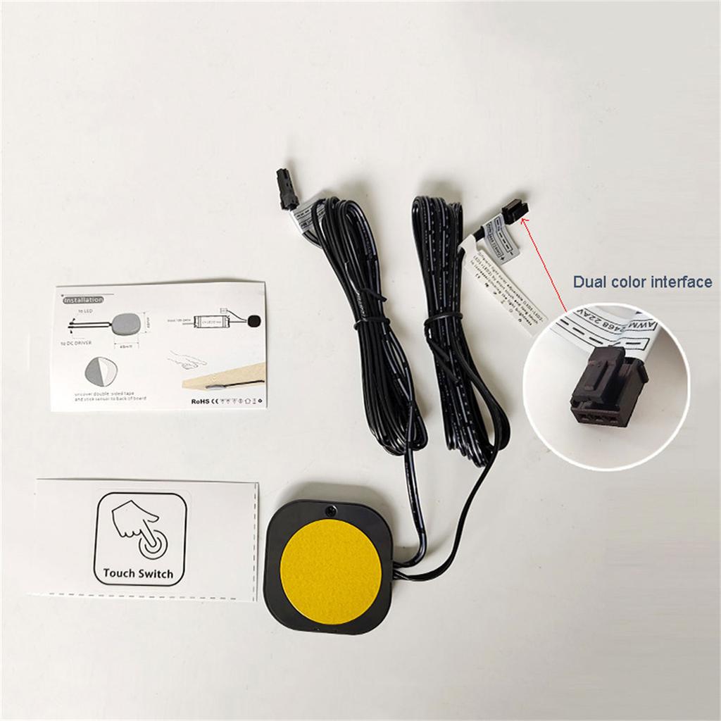 Деревянные сенсорные панели Выключатели света Светодиодные сенсорные выключатели Невидимый шкаф для проникновения Светодиодные сенсорные выключатели света