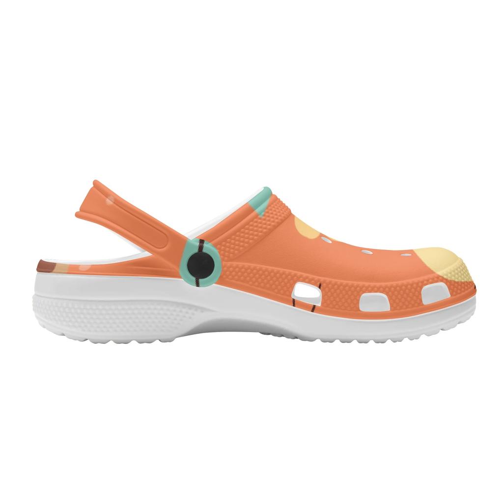 Cute Pattern EVA Clogs for Women Men Easy Clean Lightweight Slip On Casual Shoes Soft Sole Summer Sandals Summer Daily Wear