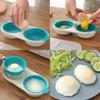 Anti-slip Microwave Egg Poacher Non-stick Egg Maker Food Grade Pans Hot Spring Egg Mold  Breakfast