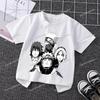 NARUTO Fashion Tshirt for Children Anime Cartoon Printed Shortsleeved Top Boys Girls Summer Sports Tshirts Gifts Kids Clothes