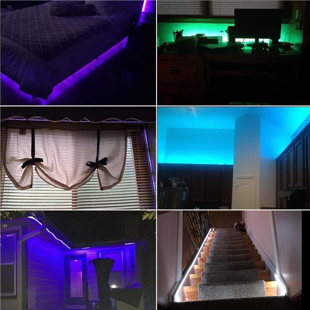 RGB светодиодная лента, бытовая лампа, украшение, для помещения, для улицы, оформление сцены, разноцветная ландшафтная лампа, аксессуар, товары для вечеринки