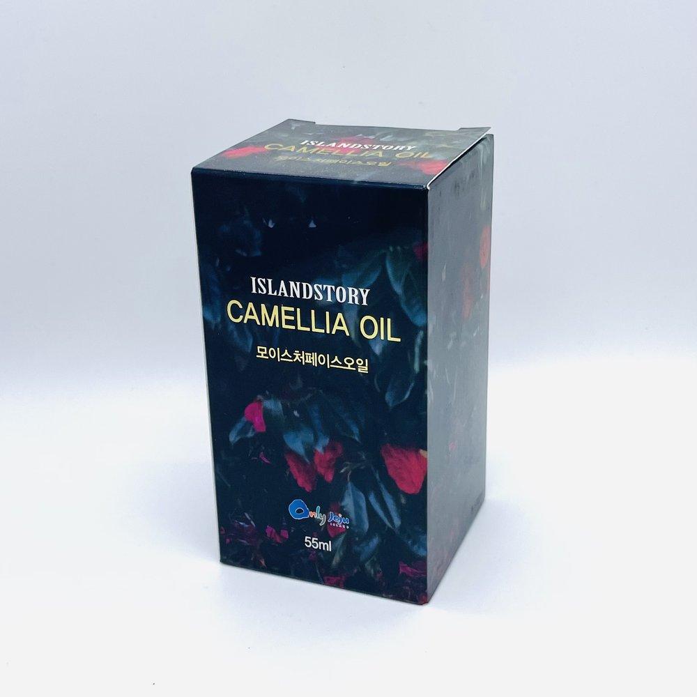 Масло камелии Чеджу 55 мл Увлажняющее масло для лица
