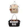 Mother Baby Care Backpack With Thermal Feeding Bottle And Mommy Bag Mother Baby Care Bag Thermal Feeding Bottle