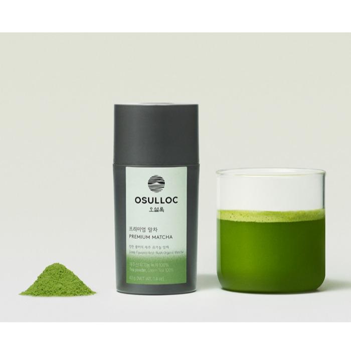 O'Sulloc Premium Matcha — это высококачественный порошковый зеленый чай, изготовленный из органических листьев первого сбора с острова Чеджу.