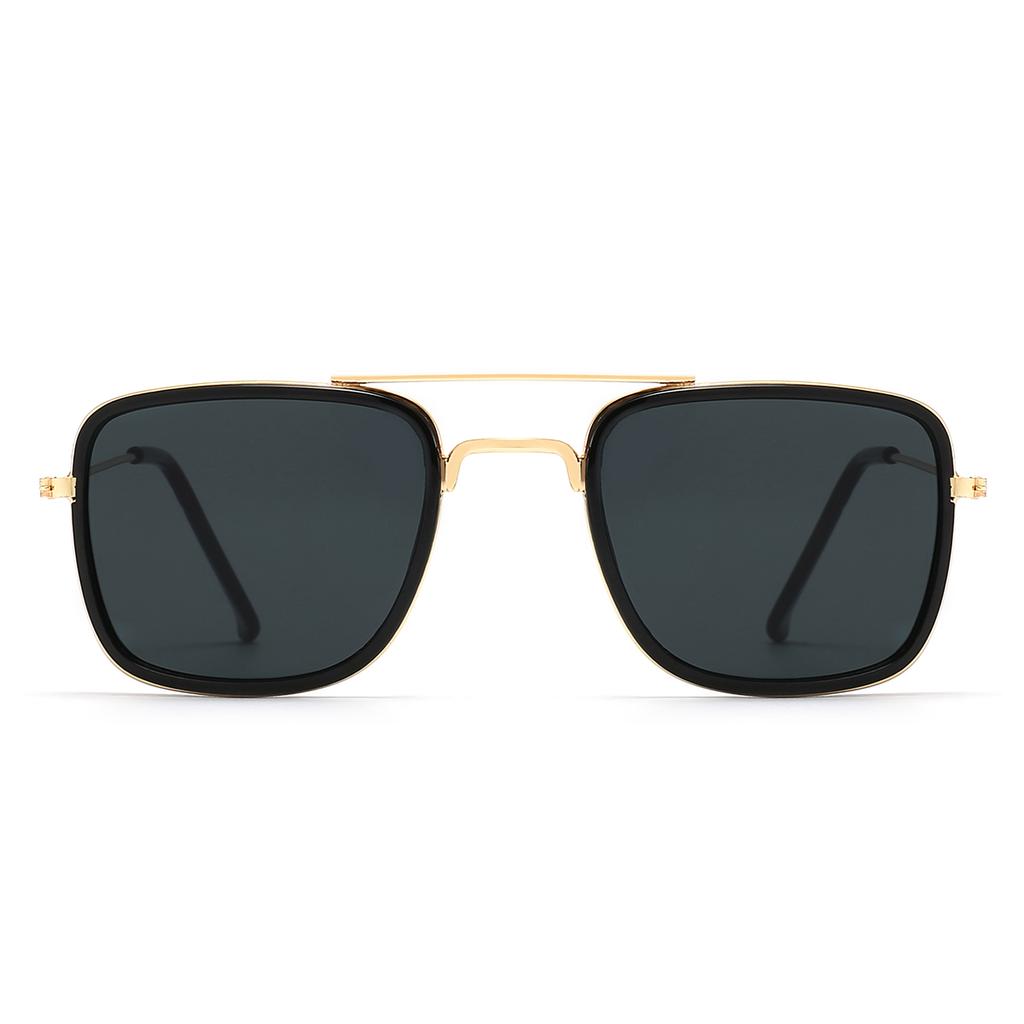 Модные Солнцезащитные Очки Европейский и Американский Металлический Маленькая Квадратная Рама Корейская Версия Очки Ретро Квадратные Солнцезащитные Очки УФ-Защита