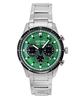 Eco-Drive Chronograph Stainless Steel Green Dial CA4624-56X 100M Men's Watch