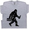Bigfoot T Shirt Funny Beer Graphic Tee Vintage Sasquatch Yeti Drinking Alcohol