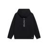 Li-Ning Professional Basketball Series Solid Color Print Logo Pocket Sweatshirt Men Sweatshirt Black AWDSB87-2