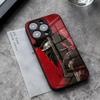 Чехол для телефона для iPhone 17 Pro Max 14 Pro 15 12 11 13 Mini X XR XS 16 Plus SE Стеклянная крышка Flim 300 S-Spartans