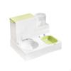 1L Drinker 2.6L Feeder ,Automatic Dog Cat Feeder, Water Dispenser and Food Bowl Set ,Portable