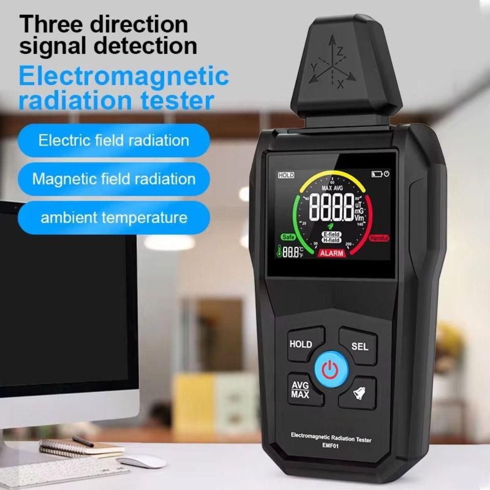 EMF Reader Electromagnetic Field Radiation Tester EMF01 Ghost Hunting Detector Electrician