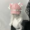Cat Ear Hat Cute Sweet Cool Little Wings Bones Subculture Beret Octagonal Hat