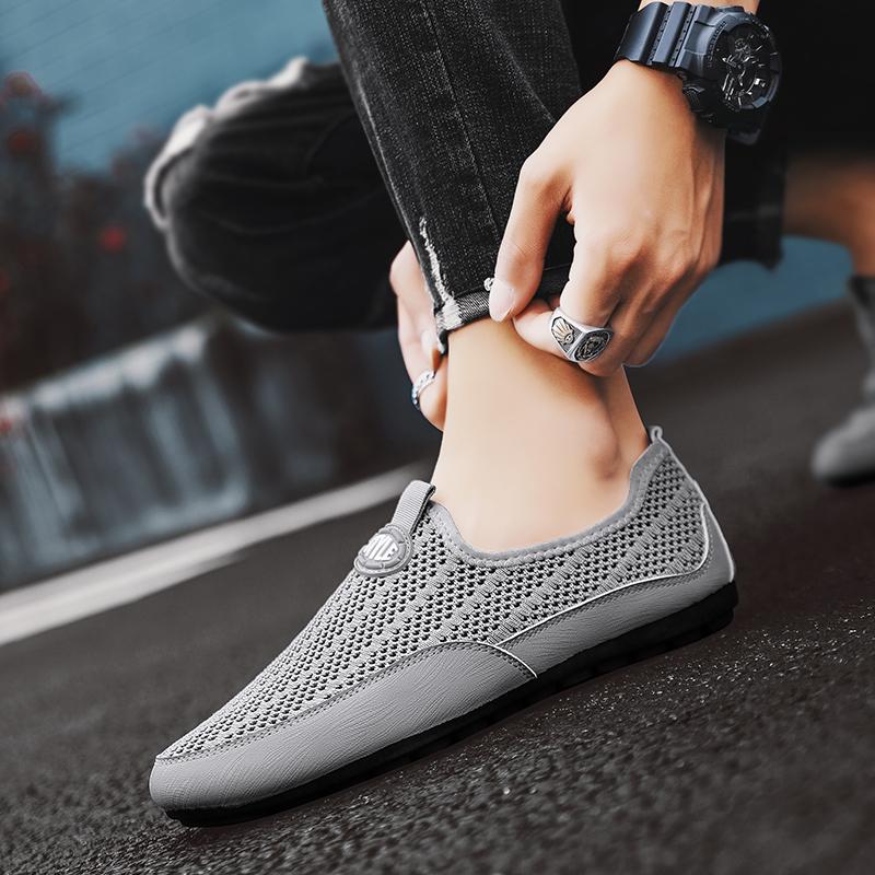 Lightweight Men Shoes Mesh Breathable Sports Shoes For Men Soft Soles Casual Sneakers Male Walking Footwear