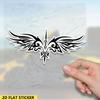 Vinyl Stickers with Wing Tattoo Designs - Waterproof Decorative Stickers, Perfect for Use In Toilets, Bathrooms, Walls