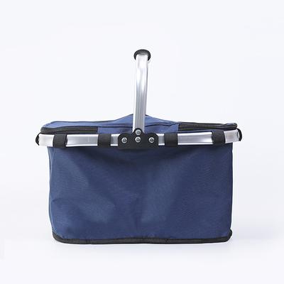 Складная корзина для пикника Удобная транспортировка еды Складная термосумка Корзины для покупок Прочная корзина для еды