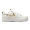 Nike Air Force 1 LV8 GS Off Noir Summit Белые детские кроссовки Розовый-Прайм Металлик-Пьютер DH9595-001