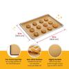 100 Pcs Parchment Paper Baking Sheets Non-Stick Precut Baking Parchment Baking Paper Will Not Curl Burn Wax Paper JT70