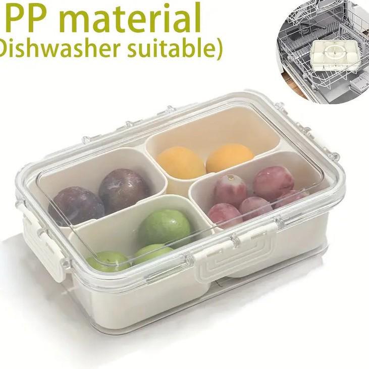 Портативный контейнер для ледяного желе и фруктового салата с крышкой для кемпинга и использования на открытом воздухе