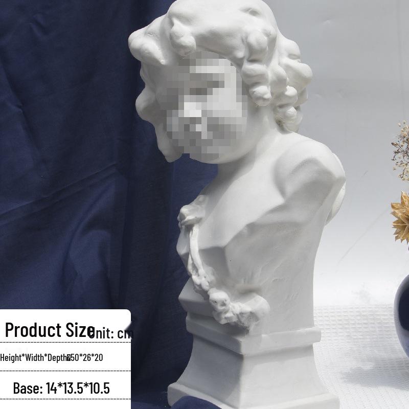 Набор геометрических скульптур из гипса для искусства и фотографии