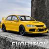 Mitsubishi EVO Model Alloy 1:32 Simulated Jdm Sports Car, Children's Toy Collection Model Ornaments for Boys Gifts
