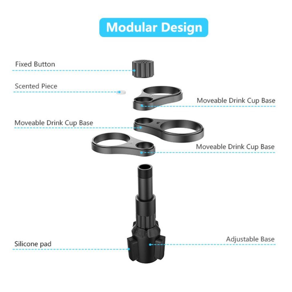 Multifunctional Auto Cup Holder Adjustable Cup Holder Auto Accessory Car Drink Holder Bottle