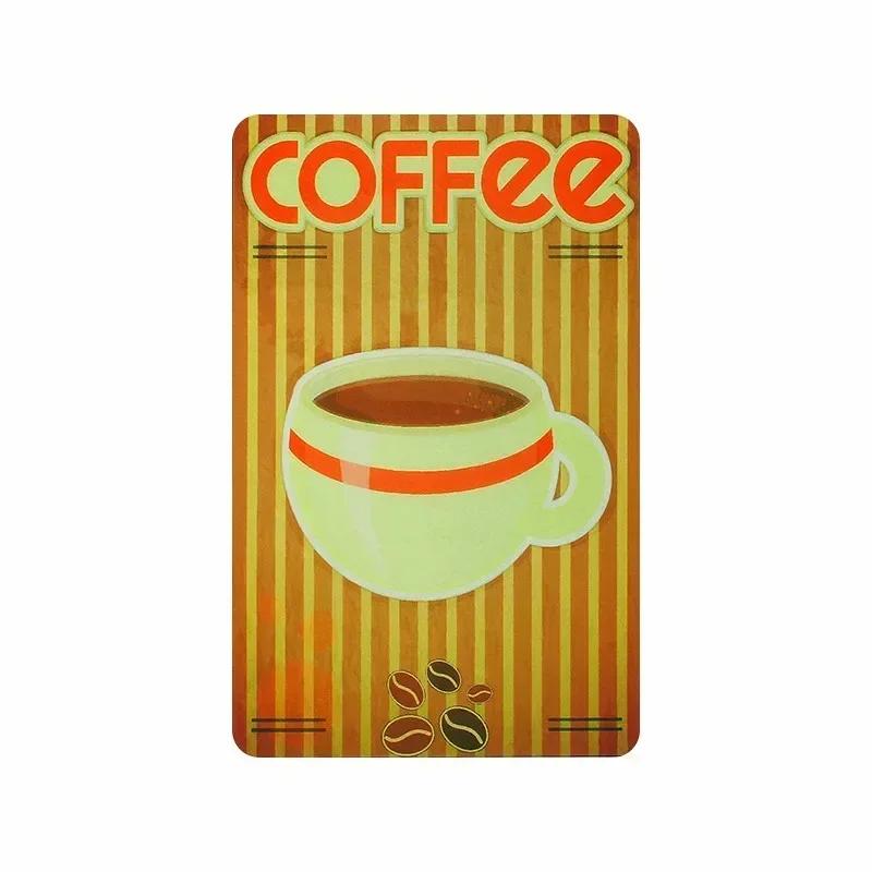 Metal Painting Signs Cake Dessert Hamburger Plaque Bar Pub Bakery Cafe Creative Gifts Iron Signs Wall Decor Wall Plate Pendant