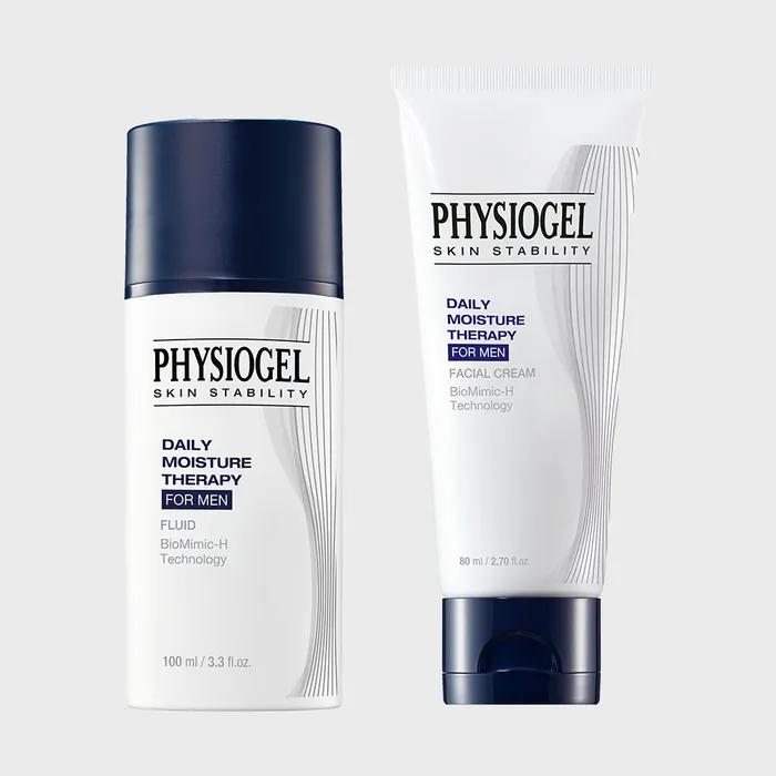 [Physiogel] LG Household & Health Care_DMT For Men Cream 80ML + Fluid Lotion 100ML