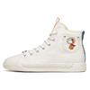 Snoopy X Canvas Durable Non-Slip High-Top Skate Shoes Women Sneakers Ivory-White 922138604-1
