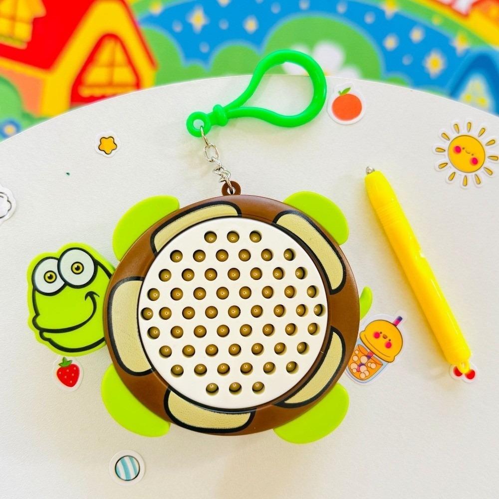 Hanging Decoration Magnetic Drawing Board Keychain Bag Charm Cartoon Cat Pendant Kids