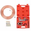 25Ft 316in Copper Coated Brake Line Kit 16 Fittings 4 Unions Brake Line Fittings Flaring Tool Kit
