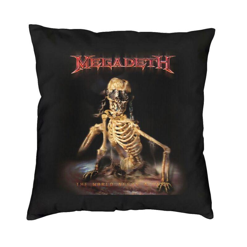Luxury Swedish Rock Band Horror Ghost Throw Pillow Case Home Decor Custom Square Cushion Cover 40x40 Pillowcover for Sofa