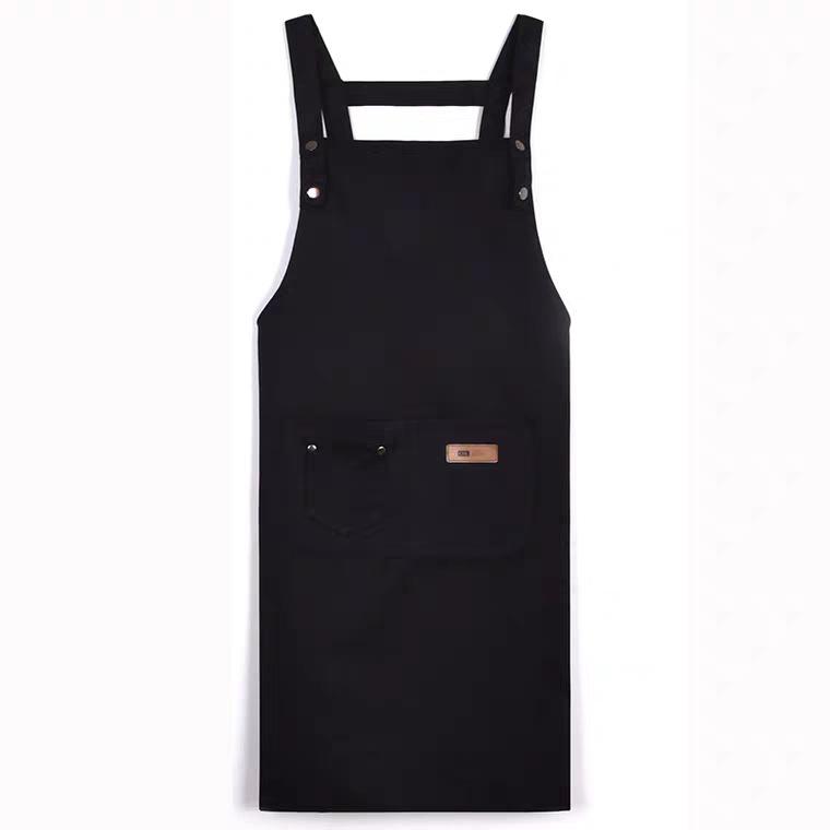 Унисекс фартук с логотипом для нейл-арта и кофейни