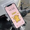 Сумка для телефона на руль мотоцикла, прозрачный чехол для телефона, водонепроницаемый чехол для телефона, держатель для телефона на мотоцикл, телефон с высокой чувствительностью, защита от дождя