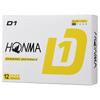 HONMA 2024 Honma D1 BT2401 Желтый (1 дюжина, 12 штук)