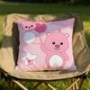 Custom Zanmang LLoopy Throw Cushion Cover Soft Reversible Durable Pillow Cover MultiScene Use for Home Car Daily Comfort